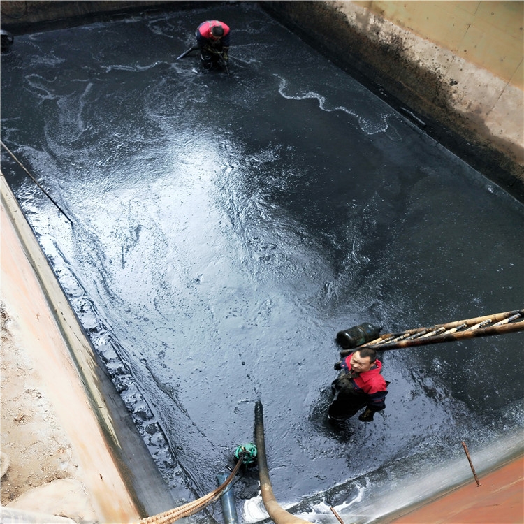 红旗废水池清理
